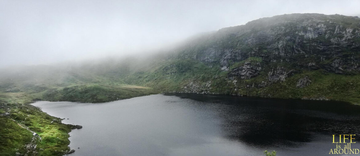 Staying efficient: the 80/20 rule Small lake under mist in the mountain near Bergen in Norway 2019