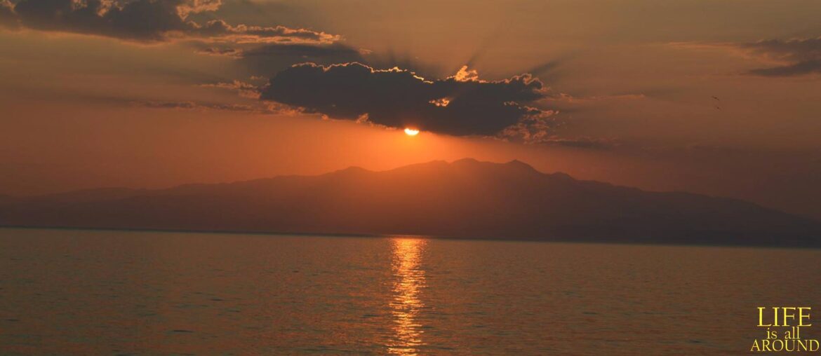 Sunset in Thassos on 2017 (Plaka, Greece)