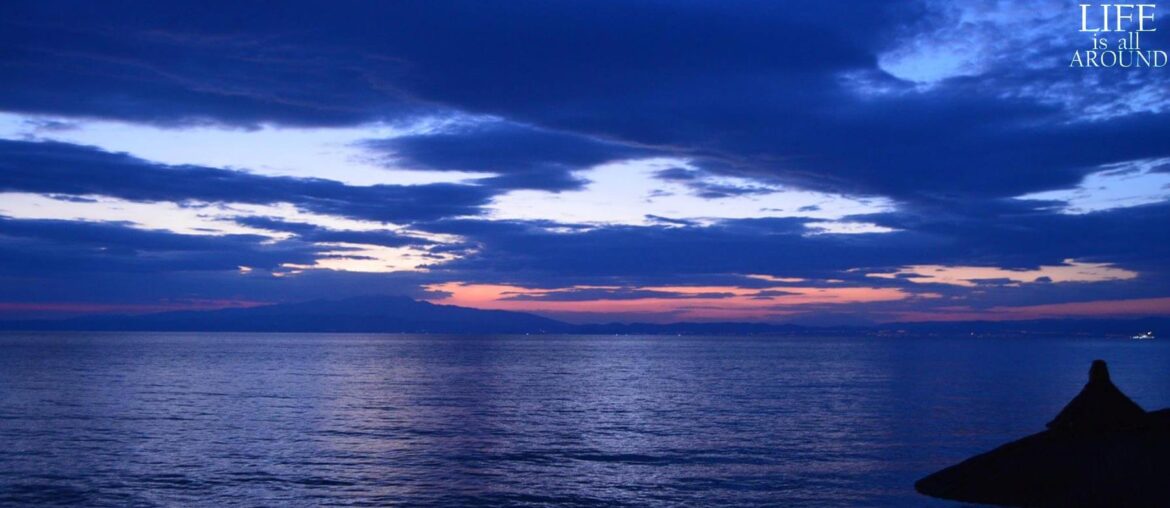 sky in plaka cloudy sunset 2017 thassos