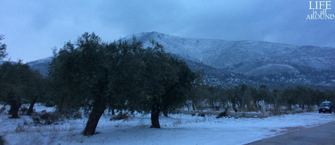 The Reality of the Rat Race Trap snowy mountain thassos 2017