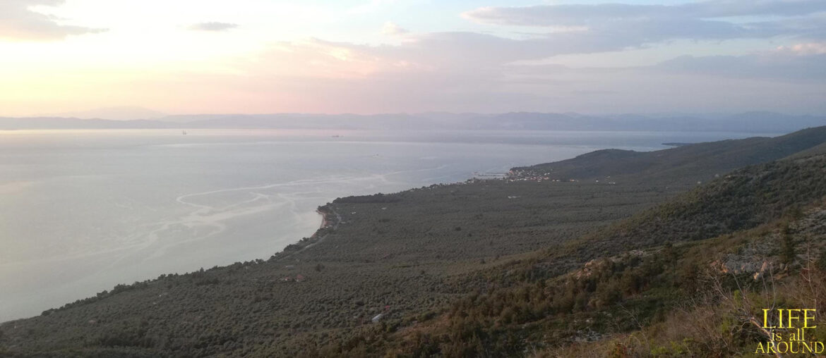 Corruption and politics , view from above plaka 2019